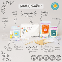 Cosmic Sparkle Bath Fizz Kit - Wunderkits