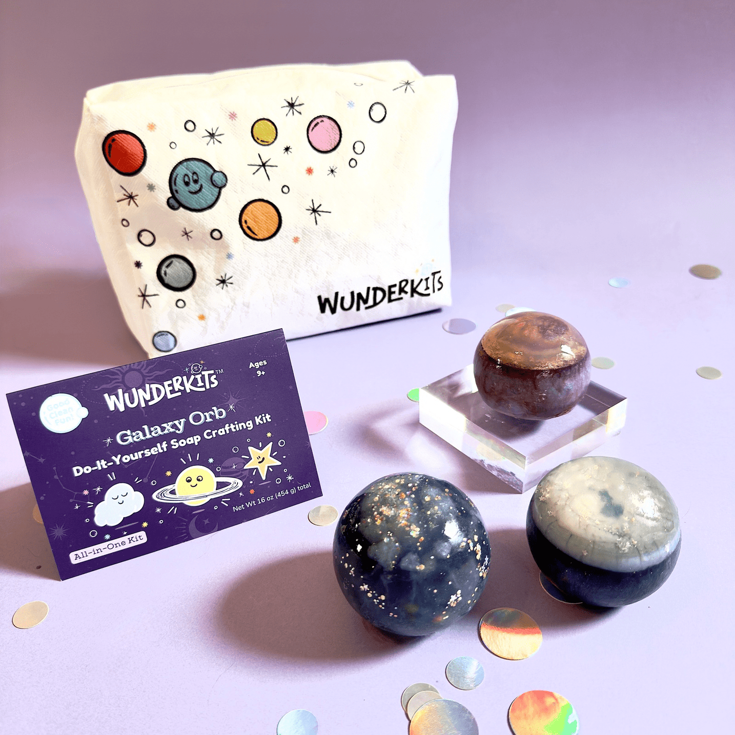 Galaxy Orb Soap Kit - Wunderkits