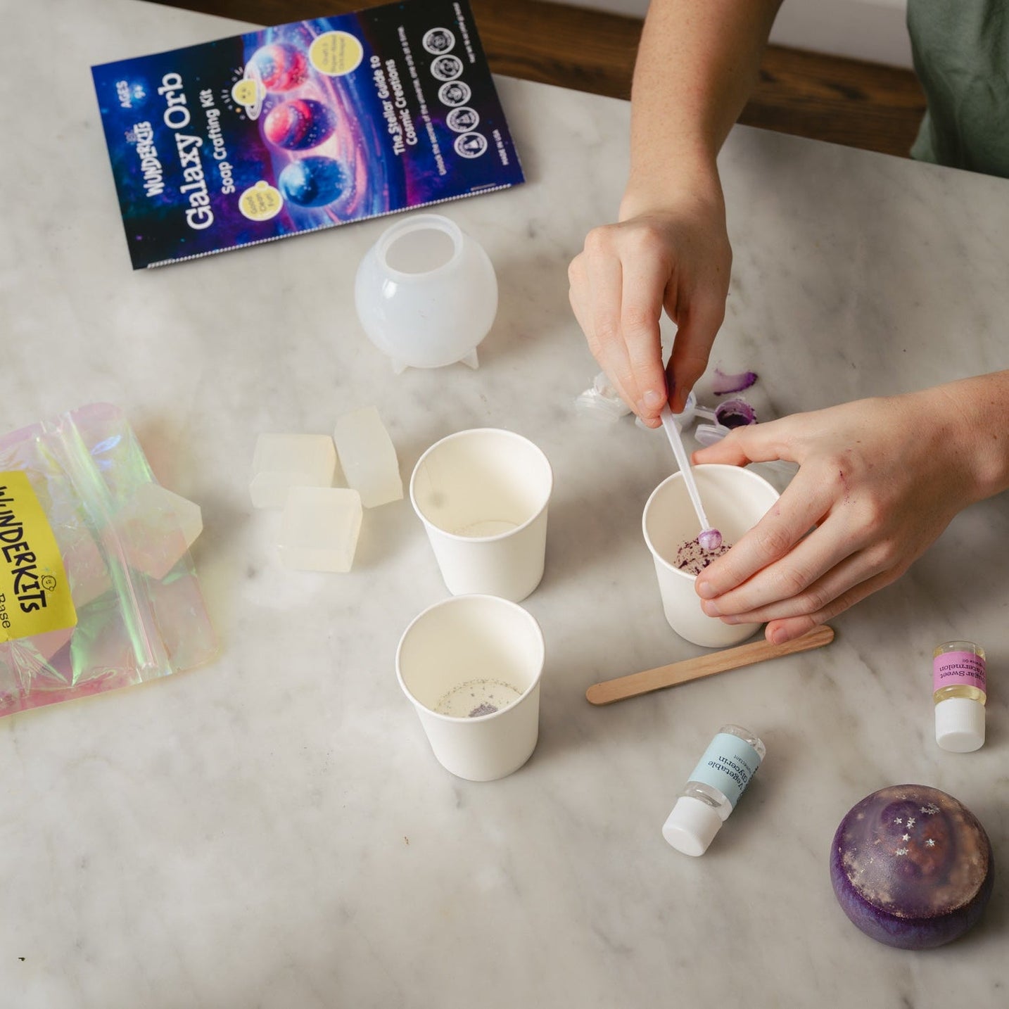 Galaxy Orb Soap Kit - Wunderkits