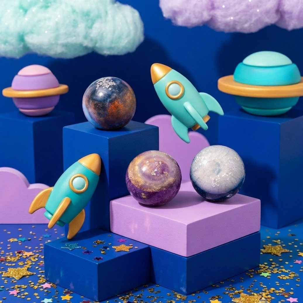 Galaxy Orb Soap Kit - Wunderkits