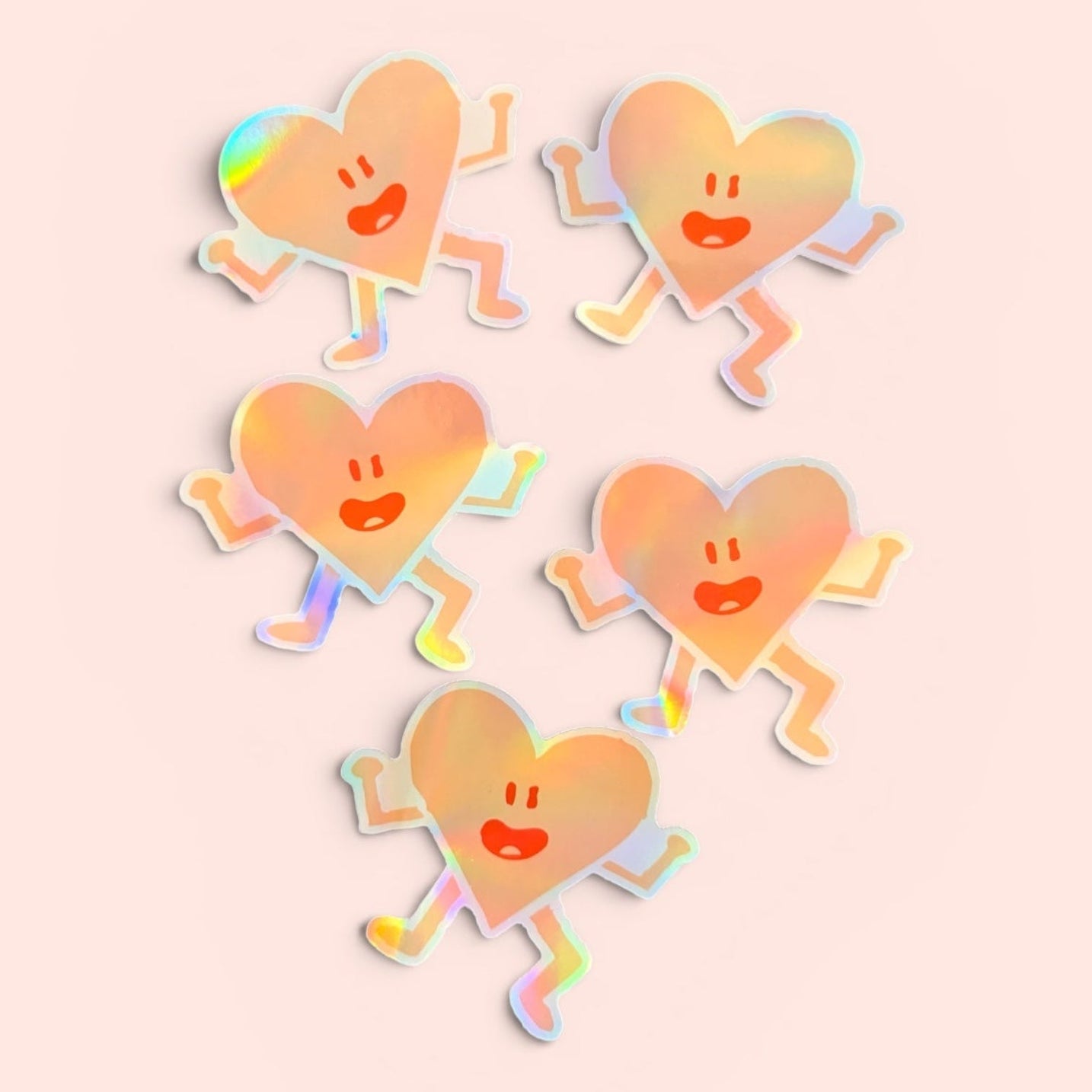 Luv Holographic Sticker 4" - Wunderkits