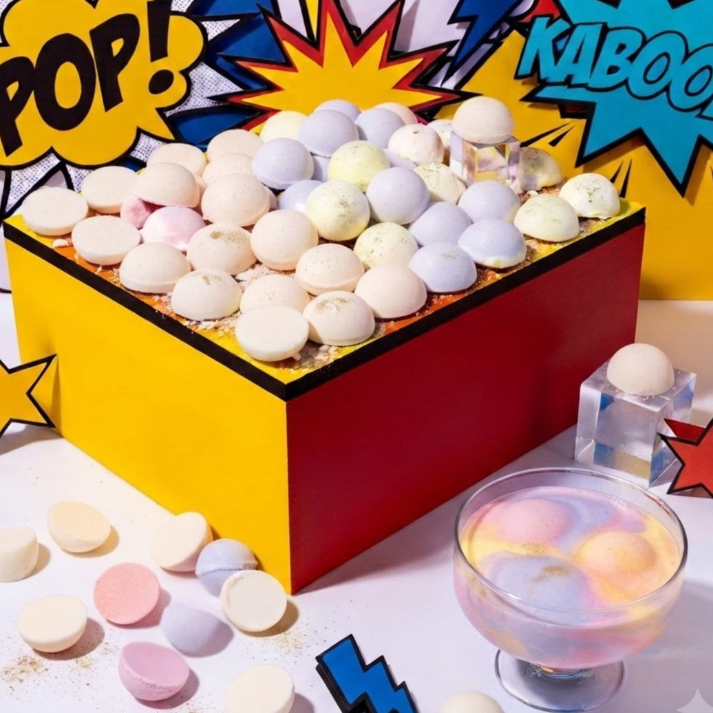 Pop 'N Fun "Mini" Crackling Bath Drops Kit - Wunderkits